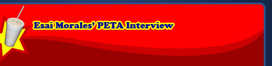 Esai Morales' PETA Interview